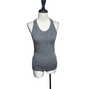 Athleta Heather Grey Racerback Tank Top XSmall